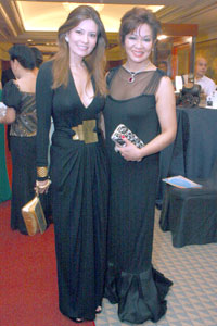 2005 Best Dressed Cong. Nikki Prieto Teodoro and 2007 Best Dressed Sandie Poblador.