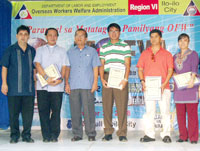 Mendiola, Rev Fr Enrique Evidente, Danog, Dennis Roy Tano, Ricky Espinosa and Ramonita Pico