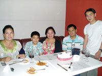 Juliet Mejica, Lawrence & Chato Javellana, Franjieh Tiu and Senin Javellana.