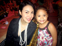 Nadine Banusing with Gretchen Barretto at Pink Kitchen.