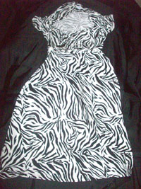 Printed Wrap Dress Models Inc at Php 650.