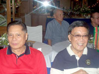 Birthday Boy Toti (right) with Ric Yanson.