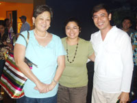 Emma Nava, Pia Gueco and Atho dela Cruz.