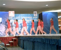 The resident dancers of Ms. Iloilo Dinagyang 2009.