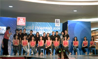 The candidates together with the members of Ms. Iloilo Dinagyang '09 Committee.