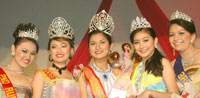 2nd Runner-up winner Kim San Luis, Iloilo Festival Queen Ryn Estrevillo, Hiyas sang Iloilo Renz Poblacion, 1st first runner-up Gladys Jane Pacete and 3rd runner-up Jocelyn Fanolan.