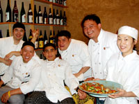 With Nobu Chefs Rick.