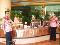 Presenting The Promenade's buffet.