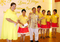 Narisa Andres & group with Marichel Magalona (extreme left).