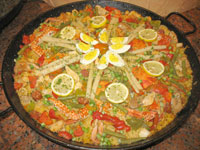 Paella Valenciana.