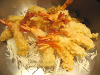 Shrimp Tempura.