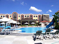 The HOTEL STOTSENBERG at the pool view.