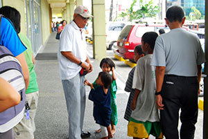 Children beggars have become rampant in Kalibo, the capital town of Aklan. 