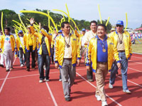 Gov Victor Tanco, Sr (center) with Board Members Esteban Evan Contreras, Fritz Cruz Am, Ricky Martin and the rest of the provincial officials.