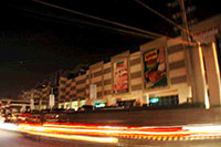 SM City Iloilo's facade lights, logo, pylon tower and all tenants' lights were switched off in support of Earth Hour 2009.