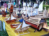 Miniature boats of Buenavista, Guimaras.