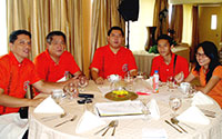 Bong Mabilog, Eduardo Tan, Joseph Ebdemne, Patrick Mabilog and Angela Mabilog.