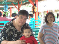 Lolo Mike V and Lola Jean with Mighty.