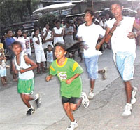 A fun run for kids