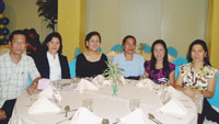 Engr Nilo & Jo Sucero, Erlinda Buenaflor, Welisa Santillan, Mary Ann Carnago and Aireen Laurente.