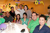 (Standing) Vivian de Guzman, Ainiki, 
Fred and Joan Acevedo (Sitting) 
BongBong, Shiela & Kai-Kai de Guzman 
and Niel & Vielma Almonguera