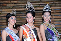 1st Runner-up  Rona Mae Lamsen, Hiyas sang Katagman 2009 Liwayway Bernardo and 2nd Runner-up  Joie Mae Ysulat.