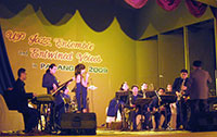 The 'big band' UP Jazz Ensemble.