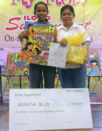 2nd placer Samantha Drilon.