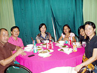 Nerio Lujan, Jay Presaldo, Perla Lena, glenda sologastia, Joyce Marie Sarhento and Lucy Montealto.