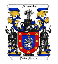The Araneta crest.