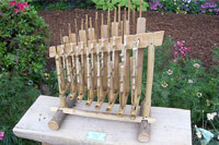 The angklung.