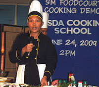 Chef Lucella Catedrilla.