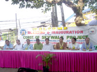 Rev. Eliseo Fantilaga, Cong. Tony del Rosario, Jessie Contreras, Nelson Vidal, Roberto Avelino, Vice Mayor Ronnie Dadivas, Governor Victor Tanco and Dr. Expedito Señeres.