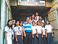 SOWERS INTERNATIONAL Director for Southeast Asia Romy Niere with the Muslim scholars in Punta Biao, Digos City, Davao del Sur. Niere visits them after he graced the 3rd year anniversary of the Haven of Hope orphanage, which Niere family has established with the help of Sowers' International.