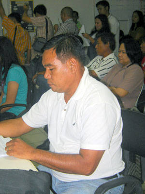 Tension filled the session of the Sangguniang Bayan of Sta. Barbara