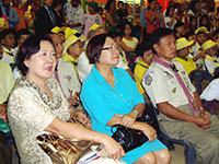 Dr. Erlinda Gencaya, Mildred Gaya and Lorenzo Zayco.