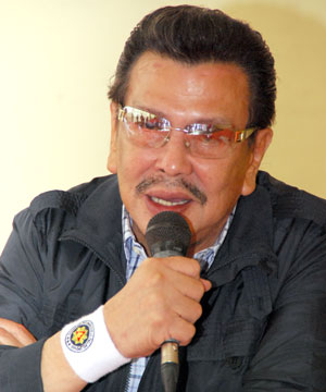 Former Pres. Joseph Estrada