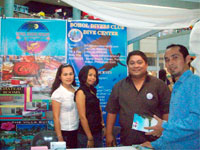 Bohol Divers Resort in Panglao, Bohol joined the exhibit inviting more Ilonggos to visit their resort.