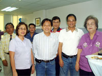 Merlinda Lopez, Eng’r Noel Hechanova , FPAC-SVP Reynaldo Manalac & Virginia Segovia