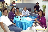 FPAC- SVP Reynaldo Mañalac, Iloilo BM Lisa Dusaran, FPAC Bacolod Agent Felicito (Sitoy) Madalag and Mary Sia Lecias.