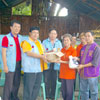 Iloilo City Integrated Lions Club feeds the kids of Kaingin, La Paz