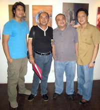 Oskie Nava, Noi Ybiernas, Jigger Latoza and Norman Posecion.