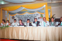 Emerald Lions Club in a joint induction