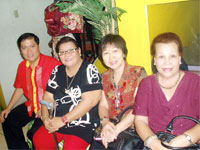 Vice Mayor Jed Mabilog, Mel Varca, Regina Tan and Nina Chavez.