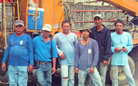 Ernesto Joven Sr., Filimon Firman, Antonio Jerez Sr., Jetro Diaz, Rolly Bautista and Edman Ignacio.