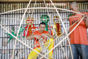 Inmates at the Iloilo Rehabilitation Center (IRC) in Brgy. Nanga, Pototan, Iloilo