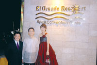 General Manager Edmund Valencia, Chairman Chung Ryul Lee & Executive Director Seon Ok Kim.