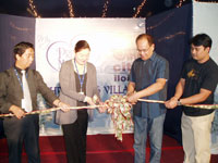 Engr. Gilbert Domingo & Girlie Libo-on of SM, DOT 6 Director Edwin Trompeta and Precious Moments' Rulf Baniqued.