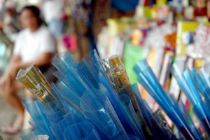 Department of Health Region VI pushes for the use of toy trumpets (torotot) in line with its campaign “Iwas Paputok”.