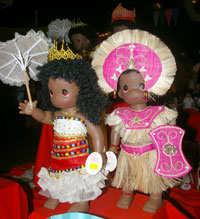 Dagoy dolls are dressed up in different costumes, made by Precious Moments. They are available at SM City Iloilo. GLEN JUMAYAO PHOTOS